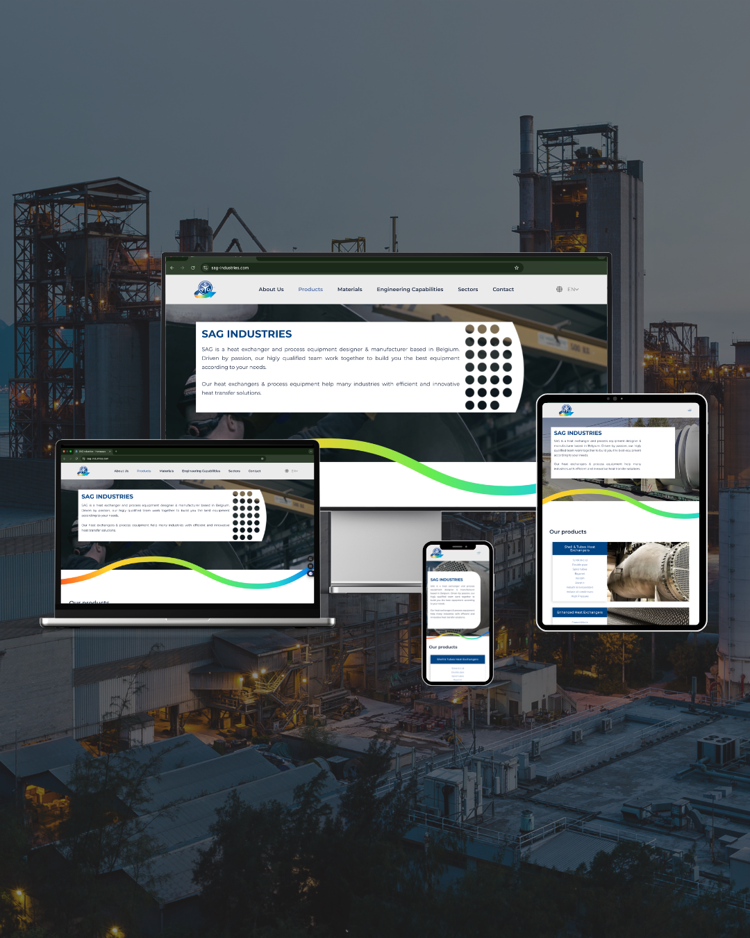 Nouveau Site SAG Industry